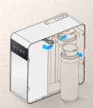 EdenH2O Kitchen Type Reverse Osmosis RO-166