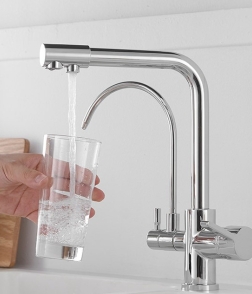 全铜体4合1净水器龙头